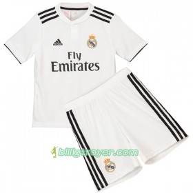 Billige Fotballdrakter Real Madrid Barn Hjemmedraktsett 2018/19 Kortermet